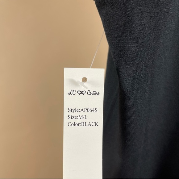 New! LC Couture Rhinestone Tank Top Size Medium Large Modest - Picture 5 of 7